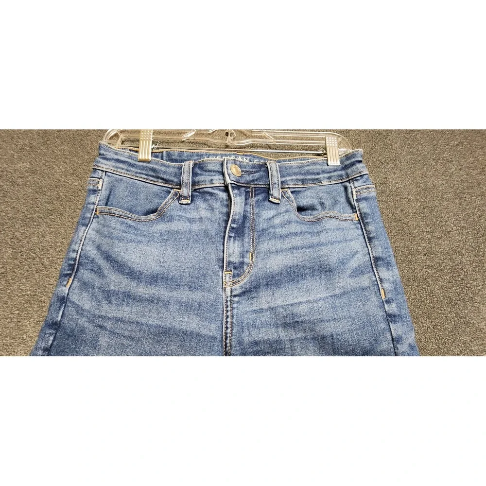 American Eagle Size 4 Womens Jean Light Wash Blue Jegging‎ Ne(x)t Level Stretch